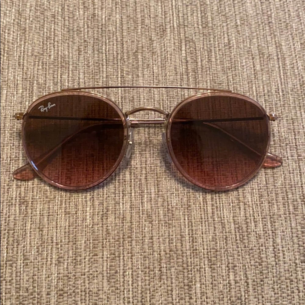 Ray ban double bridge sunglasses gently used